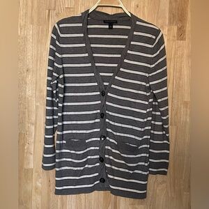Banana Republic Stripped Cardigan, Sz. L